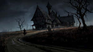 Dark Fantasy Spooky Wallpaper