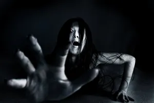 Dark Fear Haunting Shadows Wallpaper