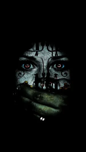 Dark Fear: Mysterious Forest Path Wallpaper