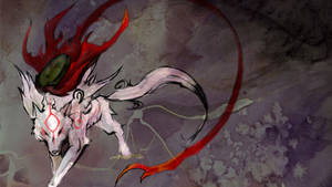 Dark Fierce Amaterasu Okami Wallpaper