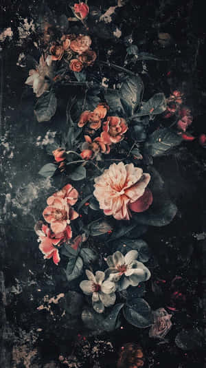Dark_ Floral_ Aesthetic_ Wallpaper.jpg Wallpaper