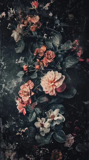 Dark_ Floral_ Aesthetic_ Wallpaper.jpg Wallpaper
