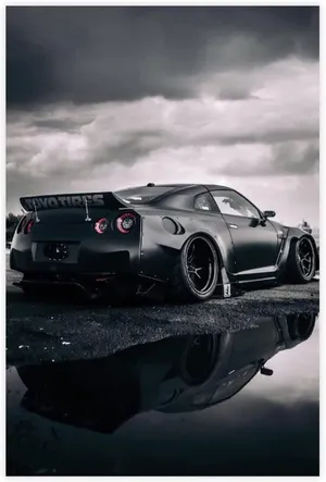 Dark G T R Reflection Stance Wallpaper