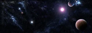 Dark Galaxy In Universe Wallpaper
