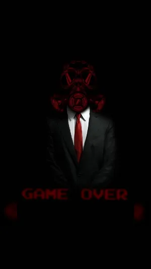 Dark Game Over - Defeat In The Shadows Wallpaper