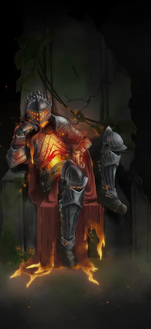 Dark Gaming World: Mysterious Adventure Wallpaper