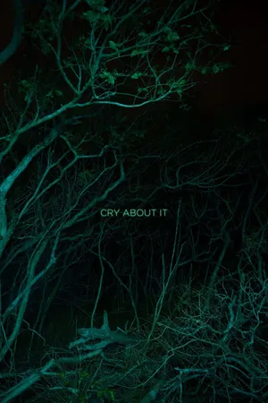 Dark Green Aesthetic_ Twisted Branches With Text Wallpaper