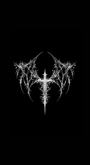 Dark Grunge Goth Symbol Wallpaper