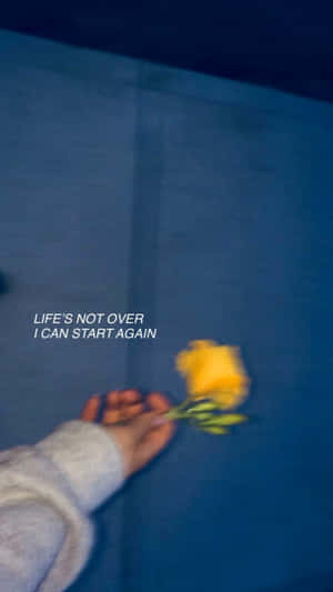 Dark Grunge Tumblr Aesthetic Life Quote Wallpaper