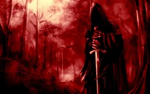 Dark Hooded Villain Wallpaper