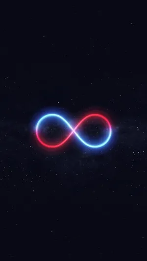 Dark Infinity - A Mesmerizing Cosmic Journey Wallpaper