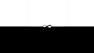 Dark Infinity - Mysterious Cosmic Landscape Wallpaper