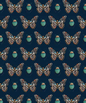 Dark Insects Wall Decor Wallpaper