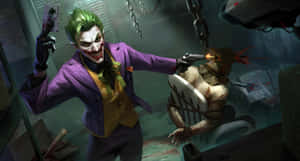 Dark Joker Unleashed Wallpaper