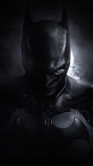 Dark Knight Emerges From Shadows Wallpaper