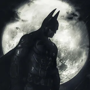 Dark_ Knight_ Moonlight_ Silhouette Wallpaper