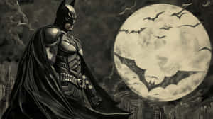 Dark Knight Moonlight Vigilance Wallpaper