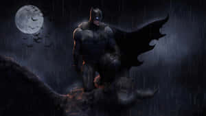 Dark Knight Moonlit Vigilance.jpg Wallpaper