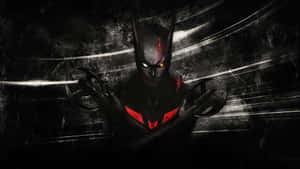 Dark Knight Red Accents Wallpaper