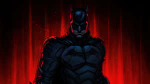 Dark Knight Red Backdrop Wallpaper