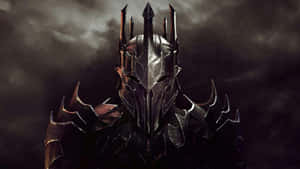 Dark Lord Sauron Armor Portrait Wallpaper