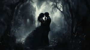 Dark Love Embrace Wallpaper