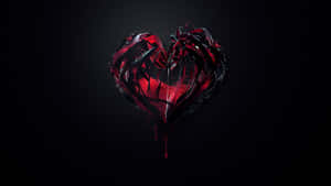 Dark Love Heart Wallpaper