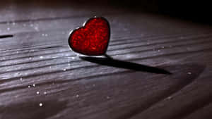 Dark Love Heart Shadow Wallpaper