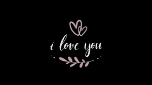 Dark Love I Love You Wallpaper