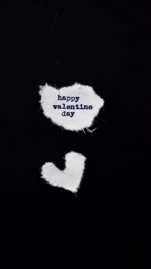 Dark Love Valentines Message Wallpaper