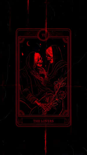 Dark Lovers Tarot Card Wallpaper