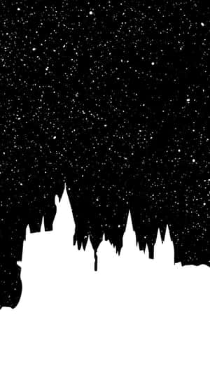 Dark Magic And Mystery Abound In Harry Potter Black & White Wallpaper
