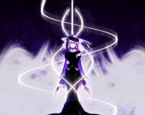 Dark Magic Enchantress Conjuring The Night Wallpaper