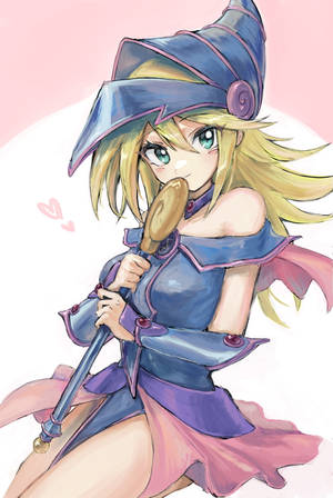 Dark Magician Girl Yu Gi Oh Wallpaper