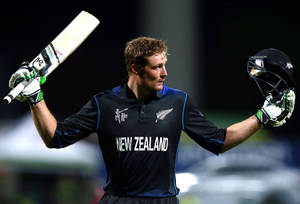 Dark Martin Guptill Shot Wallpaper