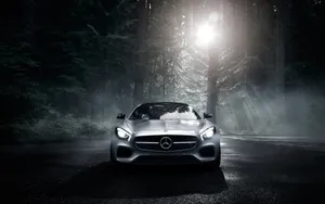 Dark Mercedes-benz Amg Iphone Wallpaper