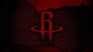 Dark Metallic Houston Rockets Wallpaper