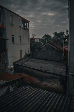 Dark_ Moody_ Urban_ Scene Wallpaper