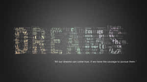 Dark Motivational Strength Quote Wallpaper