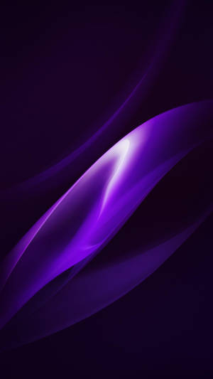 Dark Purple And Black Wave Abstract Wallpaper