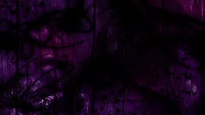 Dark Purple And Black Wooden Grunge Pfp Wallpaper