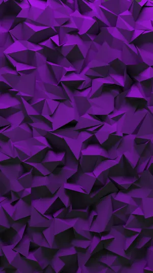 Dark Purple Geometric Surface Wallpaper