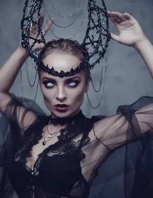 Dark Queen Enthroned Wallpaper