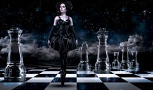 Dark Queen In A Mysterious Land Wallpaper