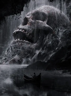 Dark Realm: A Mysterious And Enchanting World Wallpaper