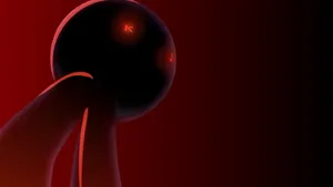 Dark Red Abstract Figure Wallpaper