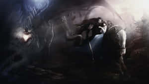 Dark Romance Enchanted Forest Wallpaper