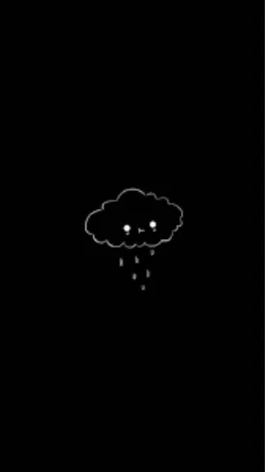 Dark Sad Crying Cloud Wallpaper