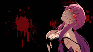 Dark Seductive Yuno Gasai Wallpaper