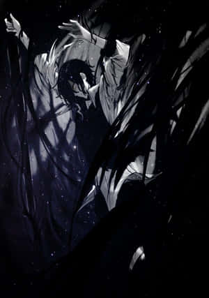 Dark_ Shattered_ Reality_ Anime_ Character Wallpaper